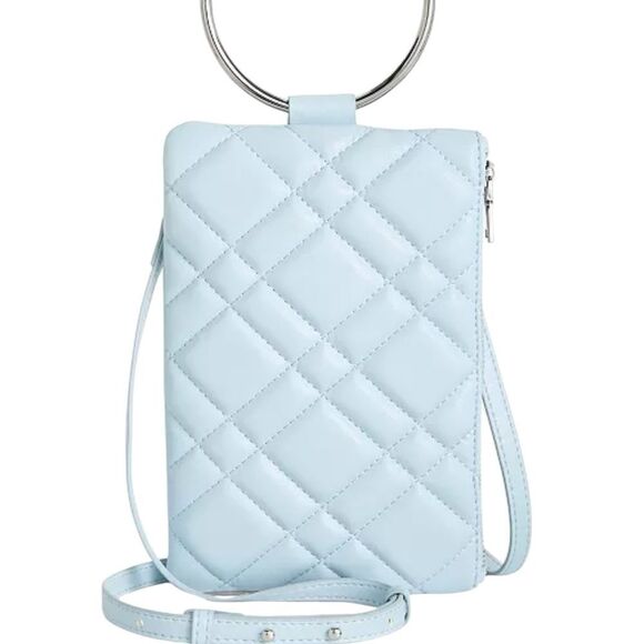 INC International Concepts Charlii Light Blue Crossbody Bag - Picture 1 of 6